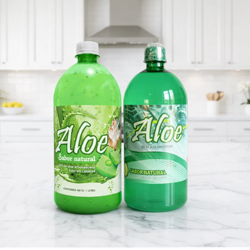 Combo Gastritis: 2 Litros de Gel de Aloe Bebible (sabor a elección)